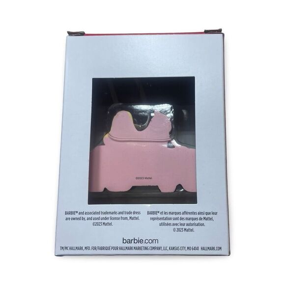HALLMARK Barbie in Pink Car Christmas Ornament - Picture 2 of 3